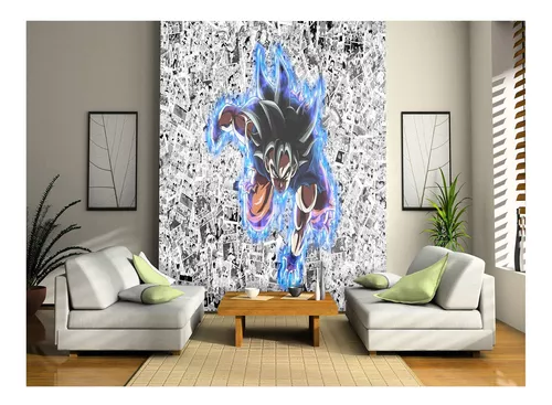 Placa Decorativa Goku Super Saiyajin Wallpaper Dragon Ball Anime 20X30 -  Artesanal - Placa Decorativa - Magazine Luiza