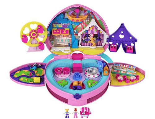 Polly Pocket Mochila Con Parque Temático Grandes Aventuras