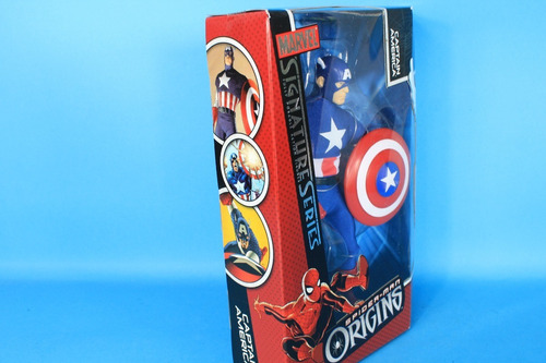 Captain America Spiderman Origins Signature Series Hasbro (Usado)
