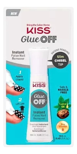 Kiss Glue Off Removedor Instantáneo De Uñas Postizas