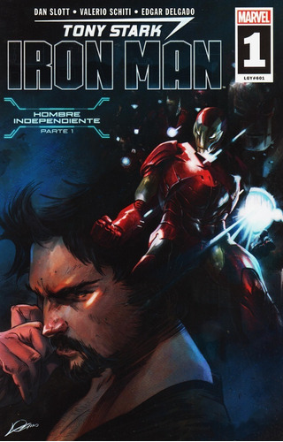 Comic Marvel New Start Iron Man  # 1 