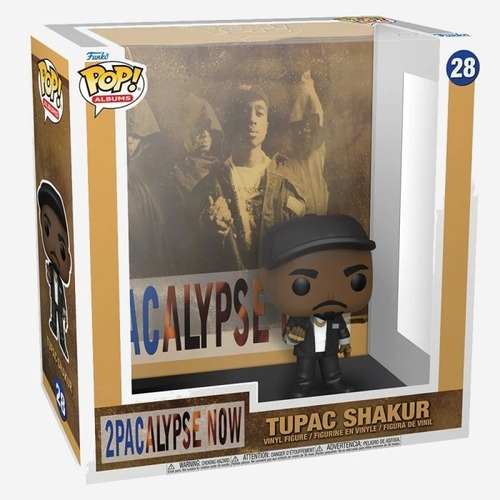 Funko Pop Tupac Shakur 28 Album 2pacalypse Now 2pac         