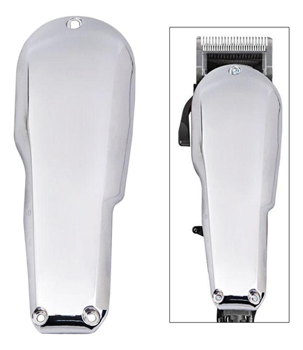 Carcasa Frontal Desmontable Diy Funda Transparente Plata