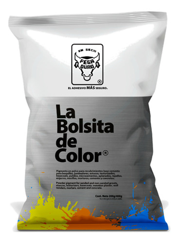 Pigmento Para Microcento 200 Gr Los Colores