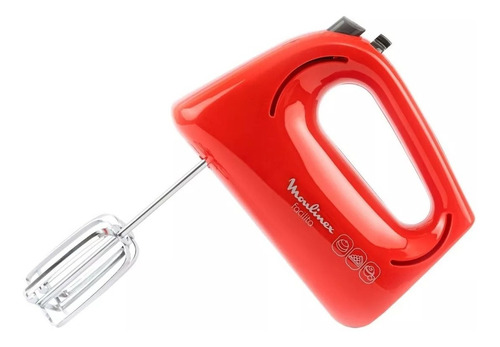 Batidora De Mano Moulinex Facilita Roja Sx1505ar 3 Velocidad Color Rojo Frecuencia 1