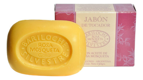 Jabón Con Aceite De Rosa Mosqueta 130g, Bariloche Silvestre