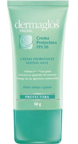 Crema Protectora Facial Matificante Dermaglos 50 Ml