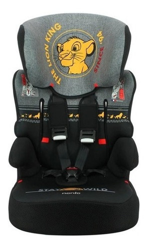 Autoasiento Silla Asiento O Booster Beline Sp Luxe Disney Rey León Para Niños 9 A 36 Kg Edad 9 Meses A 12 Años