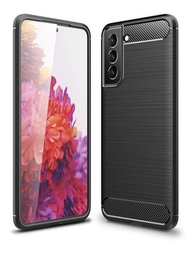Funda De Tpu De Fibra De Carbono Con Textura Cepillada Para