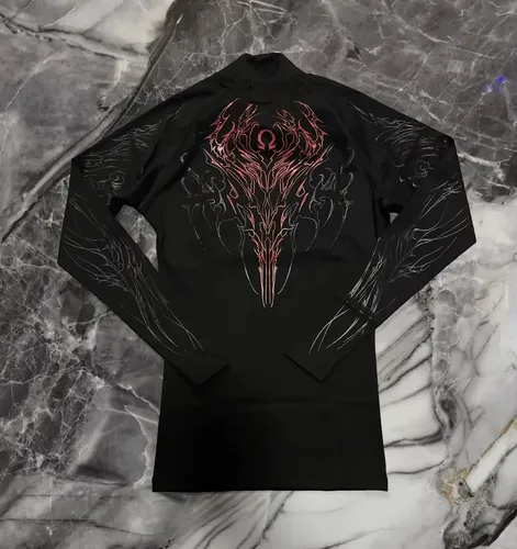 Breathedivinity Cool Pattern Fitness De Manga Comprida Na Mo