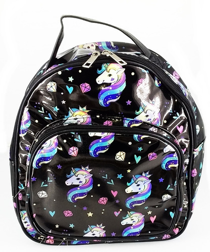 Mochila Unicornio Holografica Varios Diseños Importado!!