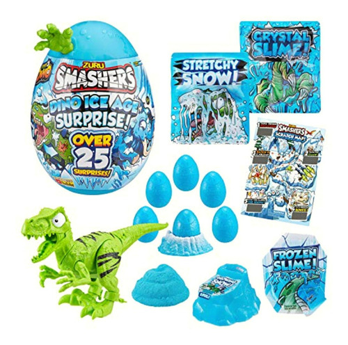 Smashers Dino Ice Age Mammoth Series 3 De Zuru Surprise Egg