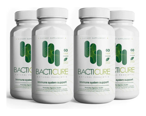 Bacticure Probióticos Para El Balance Del Sistema Digestivo.