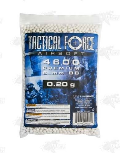 4600 Bbs Premium 6mm 0.20g Tactical Force Airsoft Xtreme P