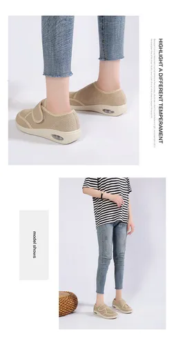 Cómoda Artritis Edema Zapatos Hinchados Zapato Pie Diabético