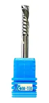Comprar Fresa Anti Horaria Ø3,17mm Corte Util 15mm 1 Filo Router Cnc