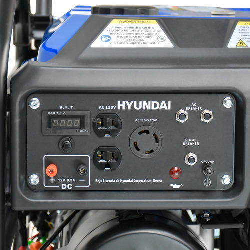 Generador Profesional Hyundai 7250w C/motor 15 Hp 110v/220v