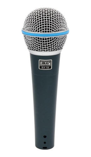 Microfone Com Fio E Estojo BLG Ba-58 (=beta58)