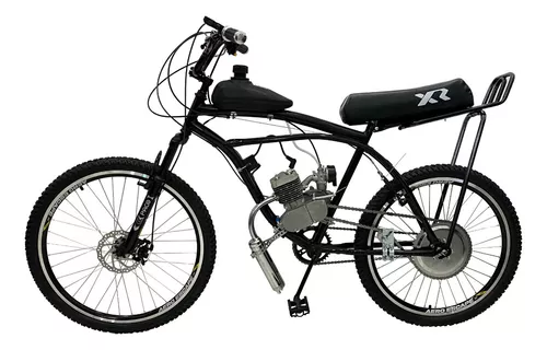 Motorizada 80cc  Bicicleta motorizada, Ideias de bicicleta, Bicicletas  personalizadas