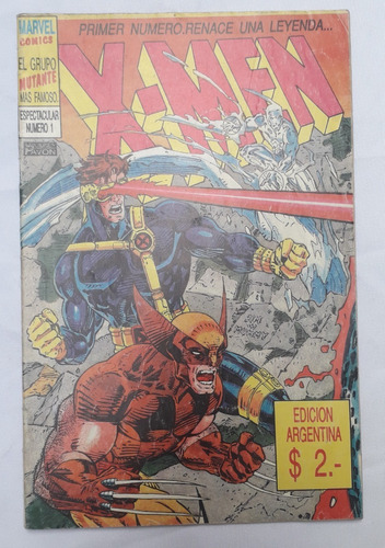 Historieta Comic * X - Men * Nº 1 Ed. Pavon Antigua