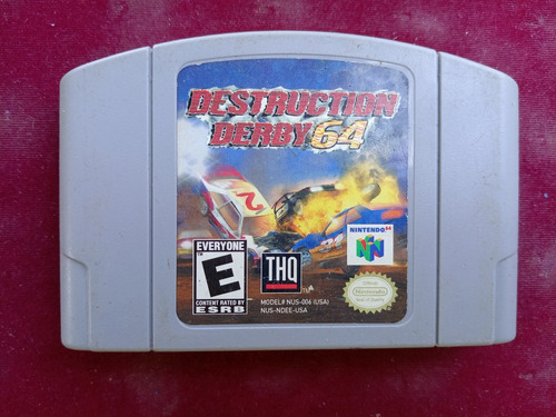 Destruction Derby 64 ( Nintendo 64 N64 ) 20v  ___\(^o^)/____