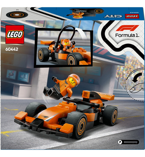 Lego City Piloto De F1 Con Auto Mclaren 60442 86 Lego City