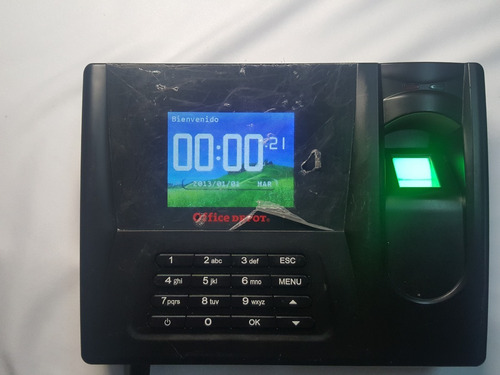 Reloj Checador Biométrico D Huella Office Depot R1025 Piezas | MercadoLibre