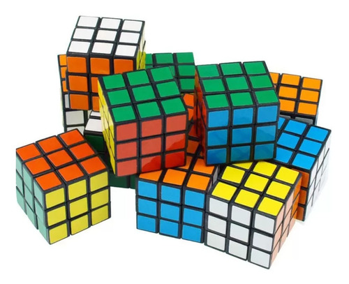 15 Cubo Mágico Rubick Puzzle Didáctico Fidget Piñata