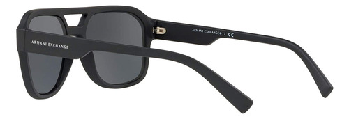 A|x Armani Exchange Men's Ax4074s Rectangular Sunglasses