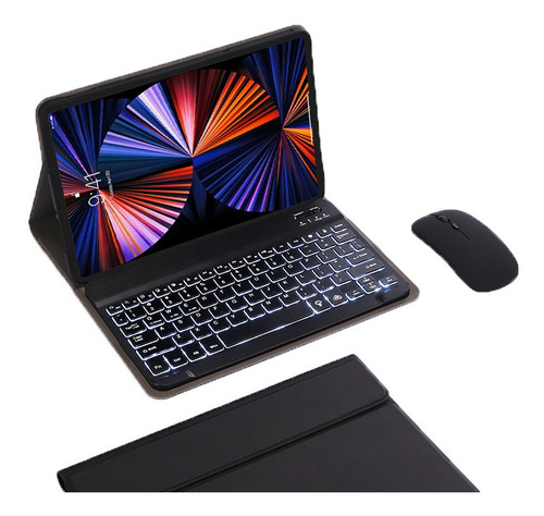 Funda+teclado Iluminado+ratón Para Lenovo Tab P11 (tb-j606l)