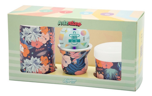Imagen 4 de 10 de Mayorista 6 Caja Regalo Set Matero Artentino Mate Original