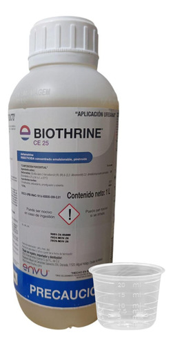 Insecticida Cucarachas Biothrine Un Litro