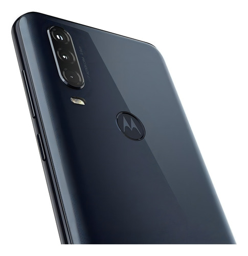 Motorola One Action Dual SIM 128 GB denim blue 4 GB RAM - Aceitável (Recondicionado)