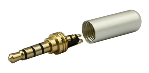 Ficha Mini Plug 3.5 Mm 4 Secciones Ideal Auricular Microfono