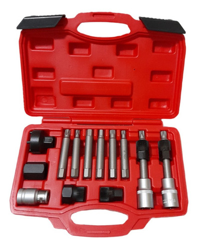 Set Puntas Extractor Poleas Alternador Universal 13 Pcs 