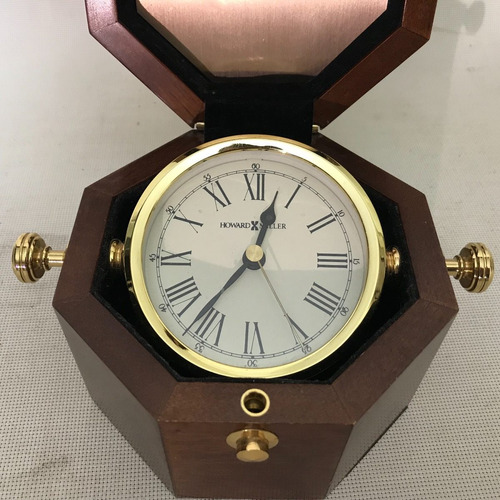 Hermoso Reloj Howard Miller Barco Marinero Germany Vintage