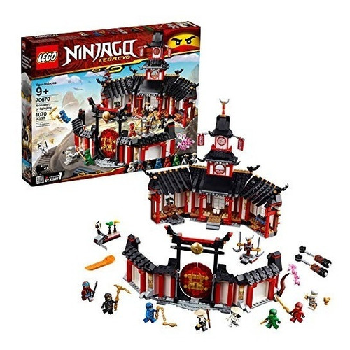 Lego Ninjago Legado Monasterio De Spinjitzu 70670 Kit De Con