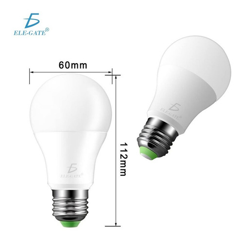 Foco Inteligente Led Rgb Con Control Remoto Colores 5w Ele-g Rgb