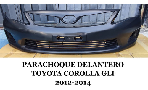 (ap-0210) Parachoque Delantero Toyota Corolla Xei 2012-2014