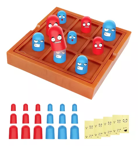 Jogo de Tabuleiro Dama & Jogo da Velha (Checkers & Tic-Tac-Toe