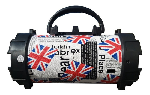 Alto-falante Grasep D-P13 portátil com bluetooth inglaterra 