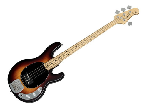 Imagen 2 de 2 de Bajo 4 Cuerdas Sting Raysub Ray4-vsbs-m1 Vintage Sunburst
