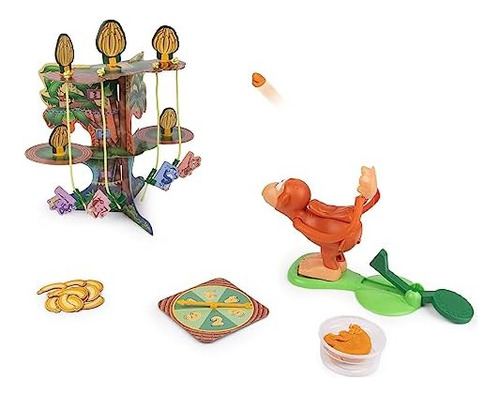 Juego Monkey See Monkey Poo para niños con excrementos falsos con