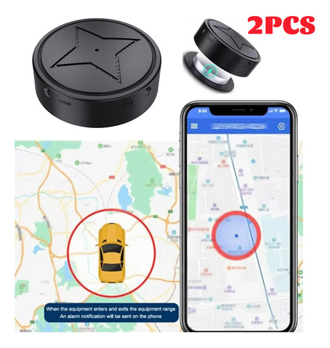 Mini Localizador Gps Magnético Antirrobo Fuerte Para Cars 2