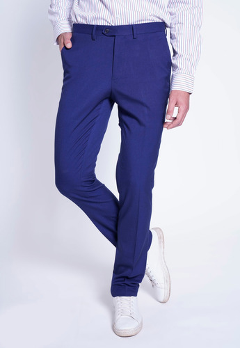 Pantalón Hombre Traje Alamo Azul Marino Fw 2023 New Man