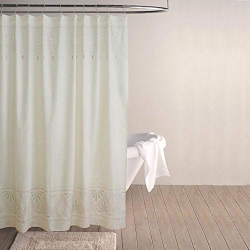 Cortinas De Baño Cortina De Ducha Bordada 70 X 74