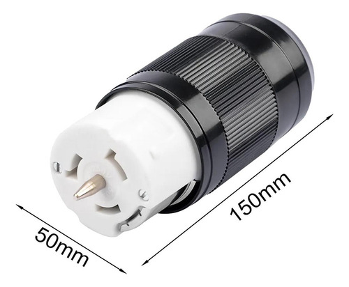 50a Generador Conector Hembra Resistente 3 Polos 4 Cables