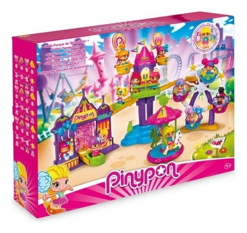 Playset Pinypon Parque 5 Atracciones C/ Muñeca Tts Tuttishop