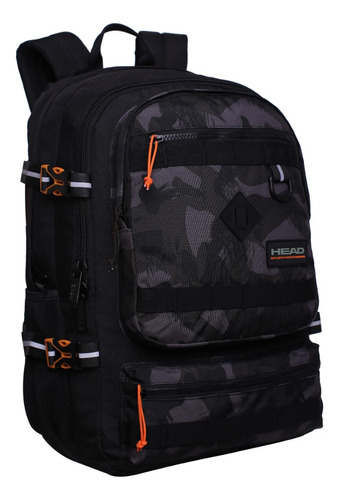 Mochila Expedition 40l Mix Camo Negro Head