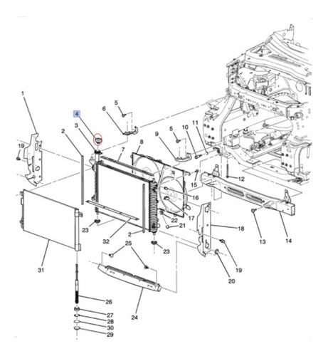 Tapon Deposito Anticong Para Chevrolet C5500 Kodiak 2004